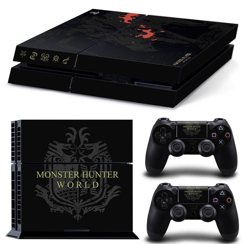 Black Monster Hunter World PS4 Skin