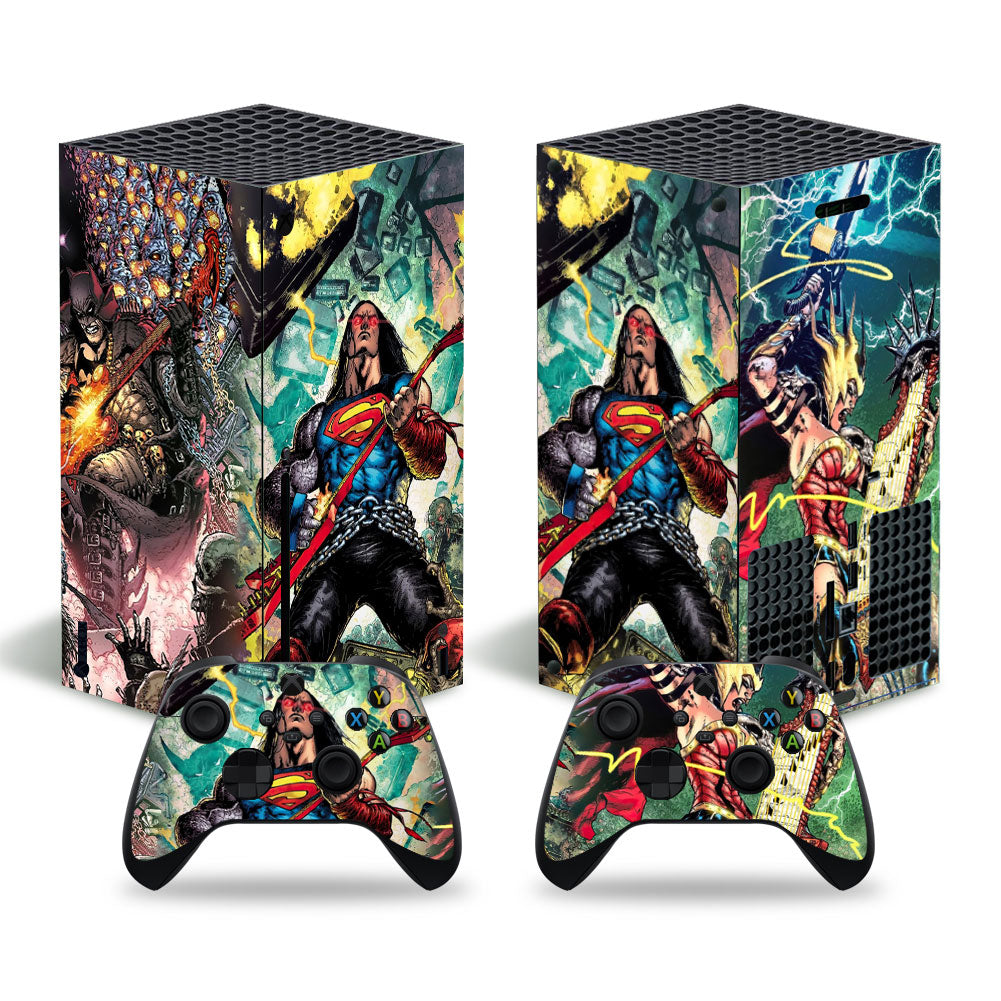 Dark Nights Death Metal DC Xbox Series X Skin