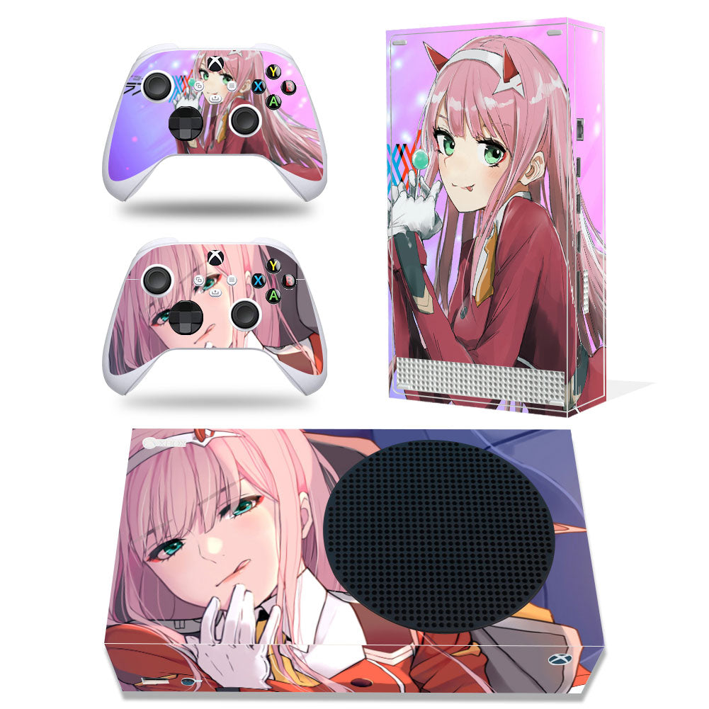 Zero Two Blush Darling in the Franxx Xbox Series S Skin