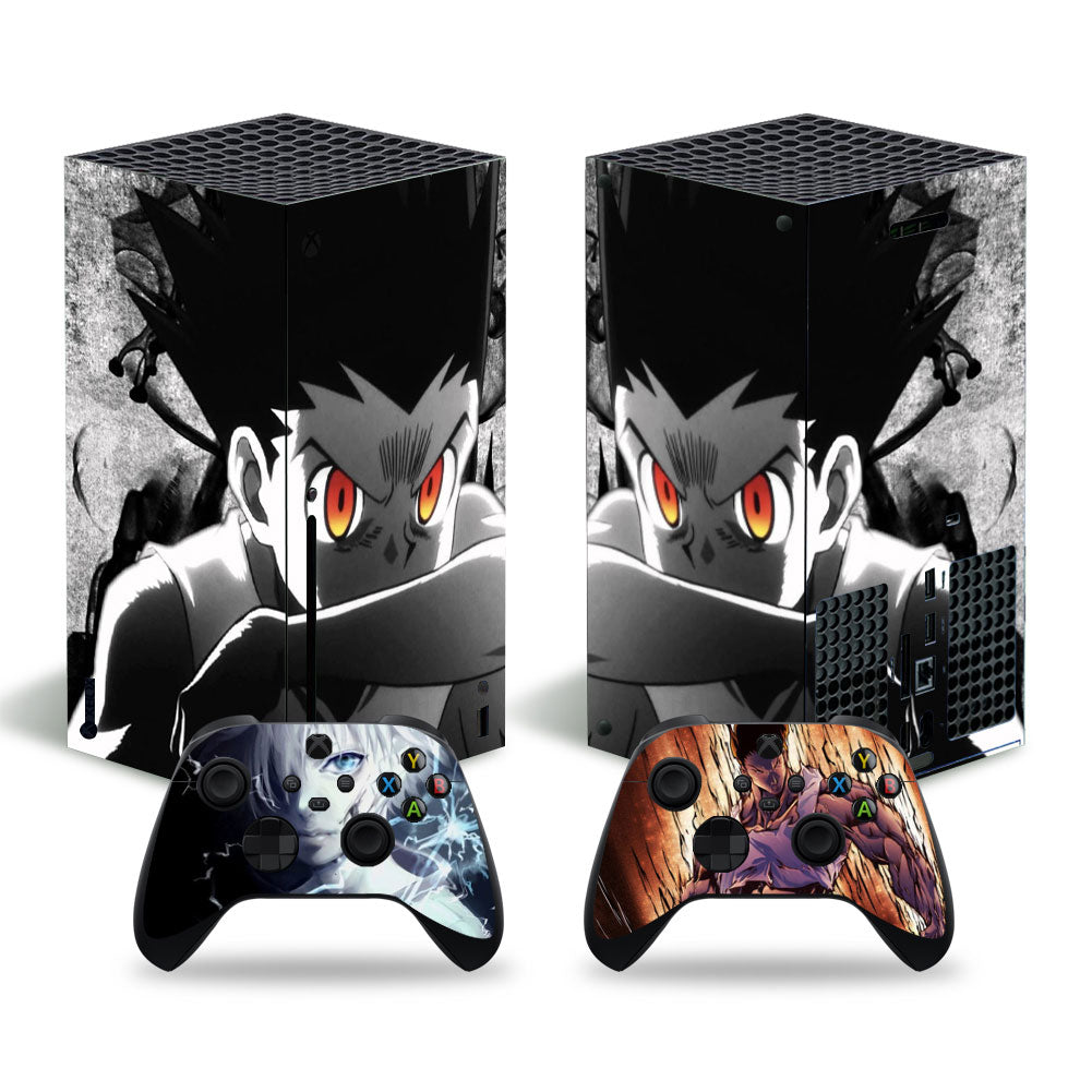 Gon and Killua Hunter X Hunter Xbox Series X Skin