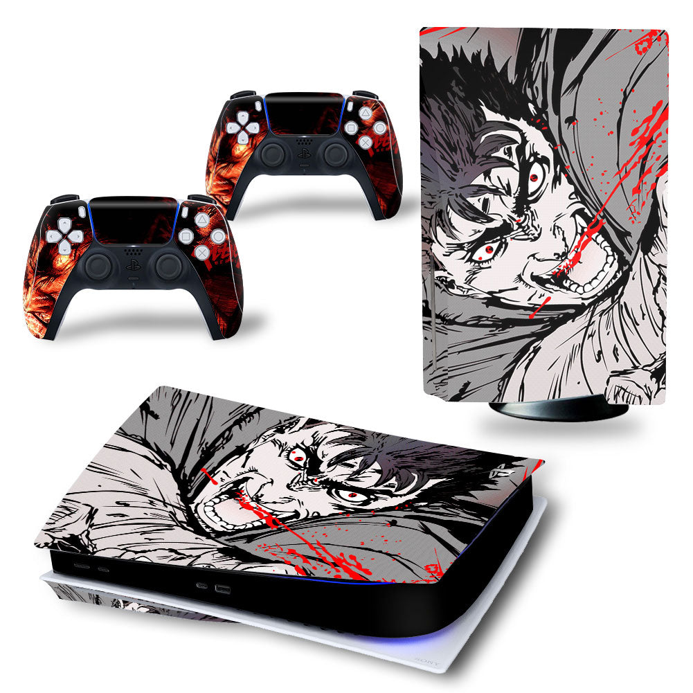 Guts Rage Face Berserk PS5 Skin Tinkerlin