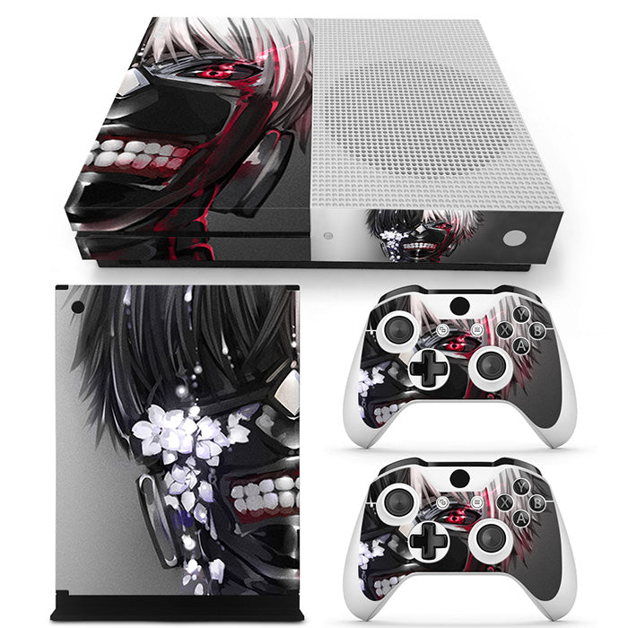 Kaneki Two Face Mask Tokyo Ghoul Xbox One S Skin