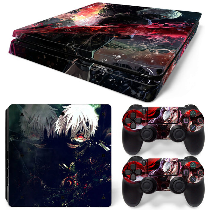 Kaneki and Rize Tokyo Ghoul PS4 Slim Skin