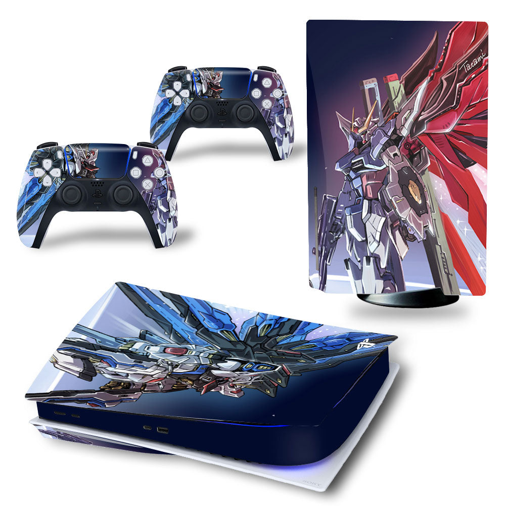 MG Astray Red & Blue Frame Gundam PS5 Skin