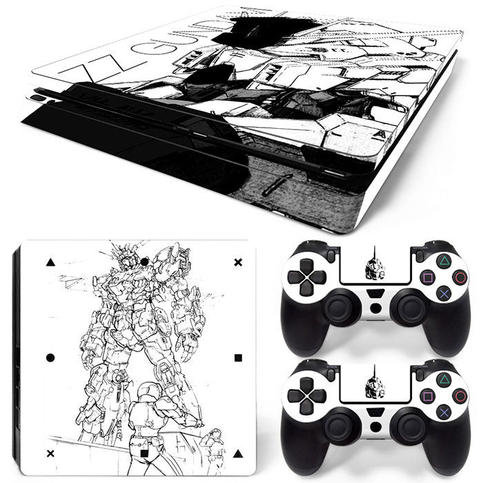 Mobile Suit ZZ Gundam PS4 Slim Skin