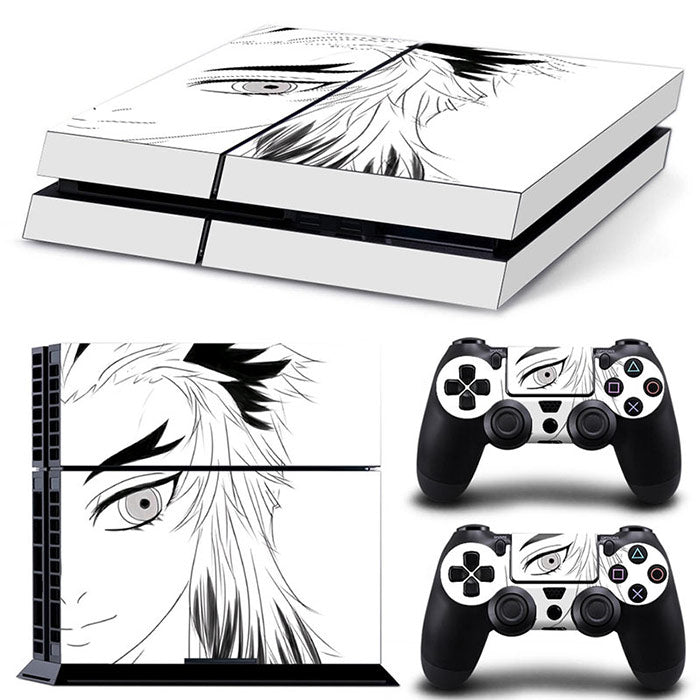 Rengoku Black & White Demon Slayer PS4 Skin