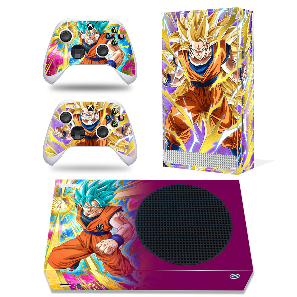 SS vs SSG Goku Dragon Ball Xbox Series S Skin