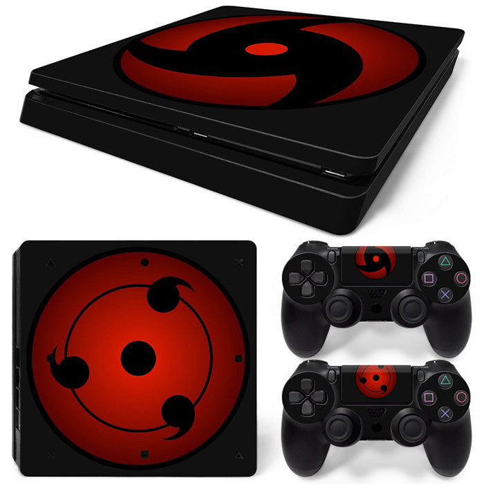 Sharingan Symbol Naruto PS4 Slim Skin
