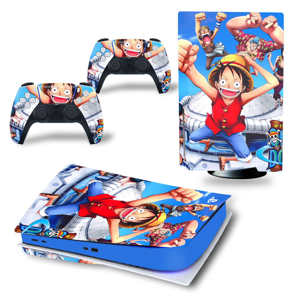 Straw Hat Pirates Happy One Piece PS5 Skin