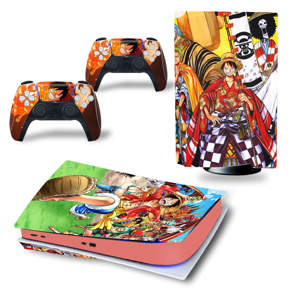 Straw Hat Pirates Post Timeskip One Piece PS5 Skin