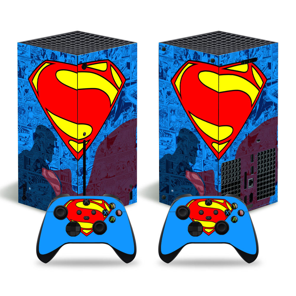 Superman Comic Panel DC Xbox Series X Skin
