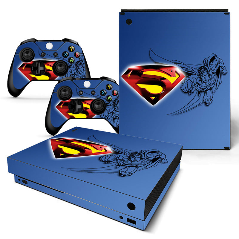 Superman Logo Suit DC Xbox One X Skin