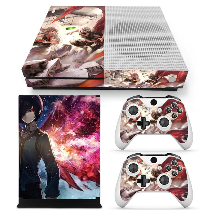 Touka and Kaneki Kagune Tokyo Ghoul Xbox One S Skin